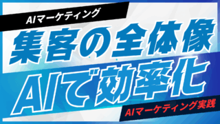 集客の全体像とAIでの効率化